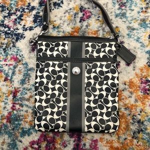 Coach cross body purse